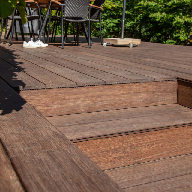 FSC 100% Bambus TerrassePlank Pro™, Espresso, 178
