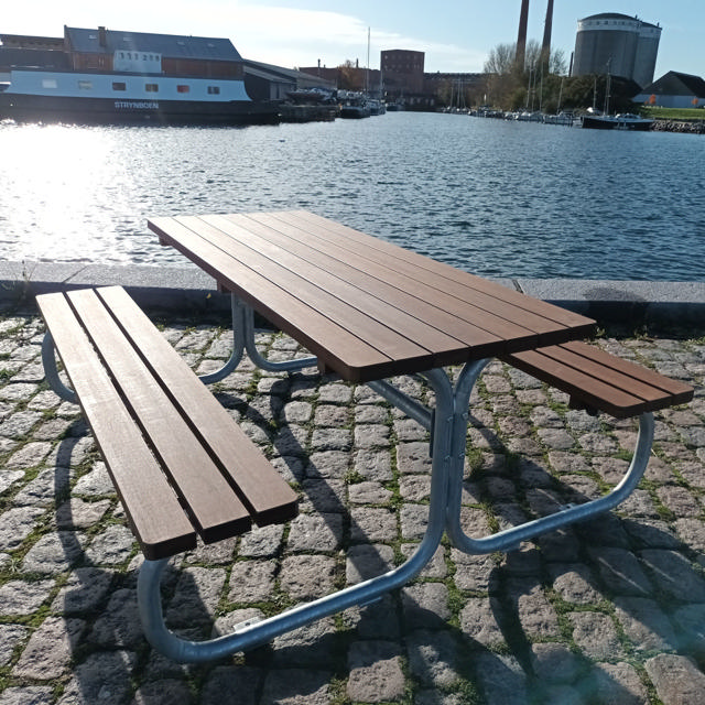 FSC 100% Bambus Bjælke, Espresso 152x40mm