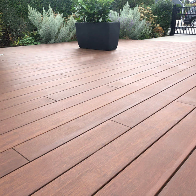 FSC 100% Bambus TerrassePlank Pro™, Cognac, 137mm