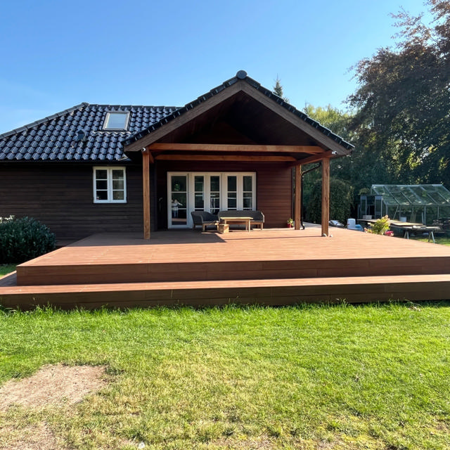 FSC 100% Bambus TerrassePlank  Pro™, Cognac, 155mm