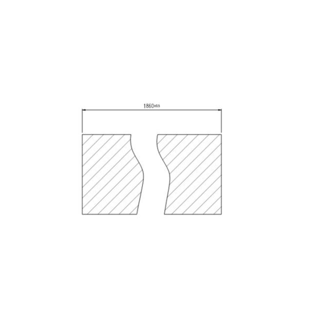 FSC 100%  Bambus Terrassestrø Pro™, Cognac 58x40mm