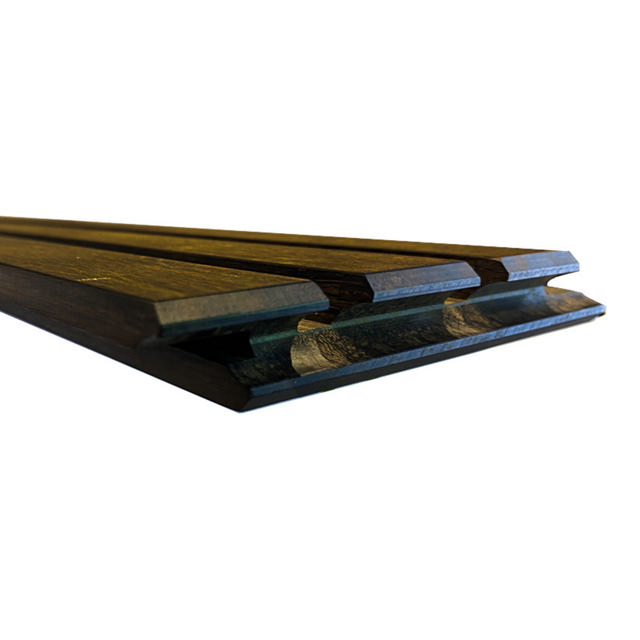 FSC 100% Bambus FacadePlank Pro™ Triple-lamel, Espresso