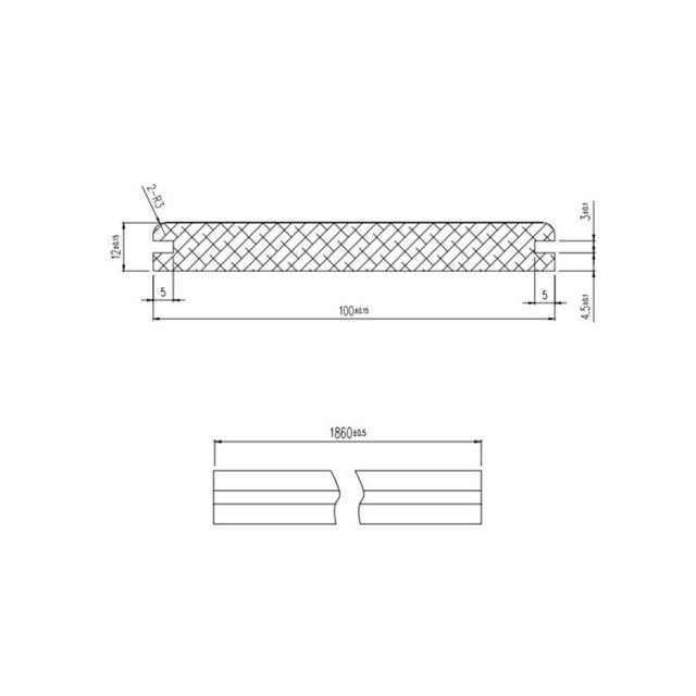 FSC 100% Bambus FacadePlank Pro™, Espresso, 12mm