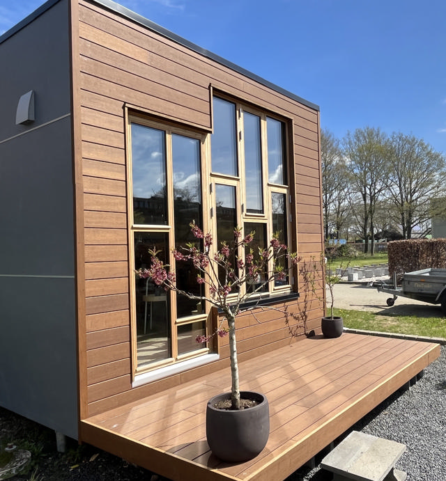 FSC 100% Bambus FacadePlank Pro™, Cognac 137mm