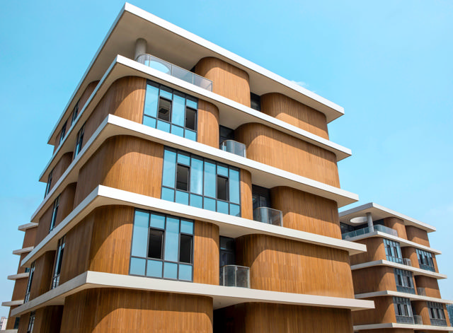 FSC 100% Bambus FacadePlank Pro™, Cognac, 12mm