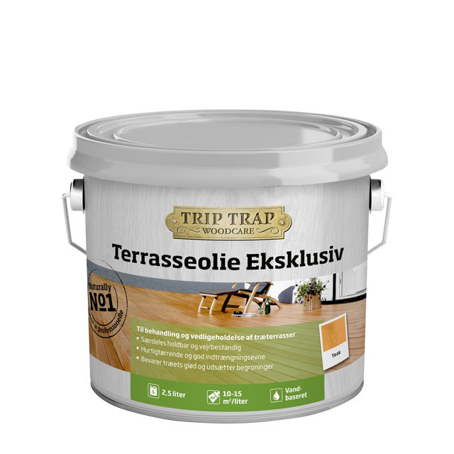Terrasseolie Ekskl. Teak 2,5L