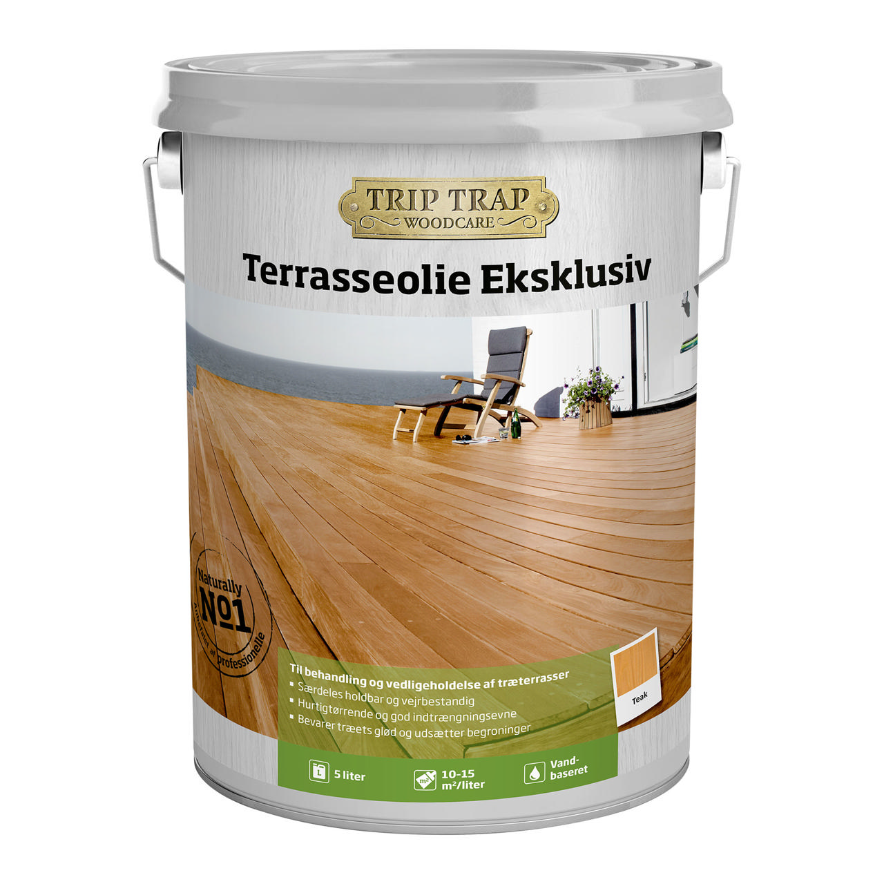Terrasseolie Ekskl. Teak 5L