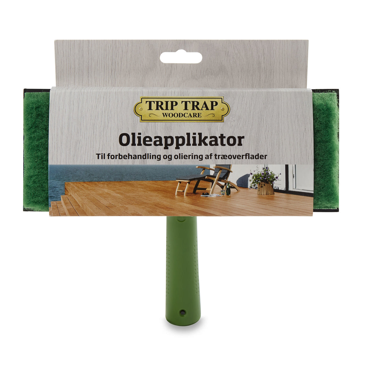 Olieapplikator m/svamp (pad) 9''