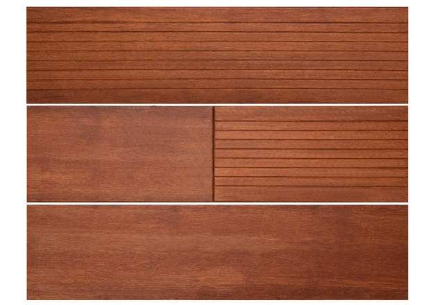 FSC Bambus TerrassePlank Pro™ + Slutbrædt Cognac, 178mm.